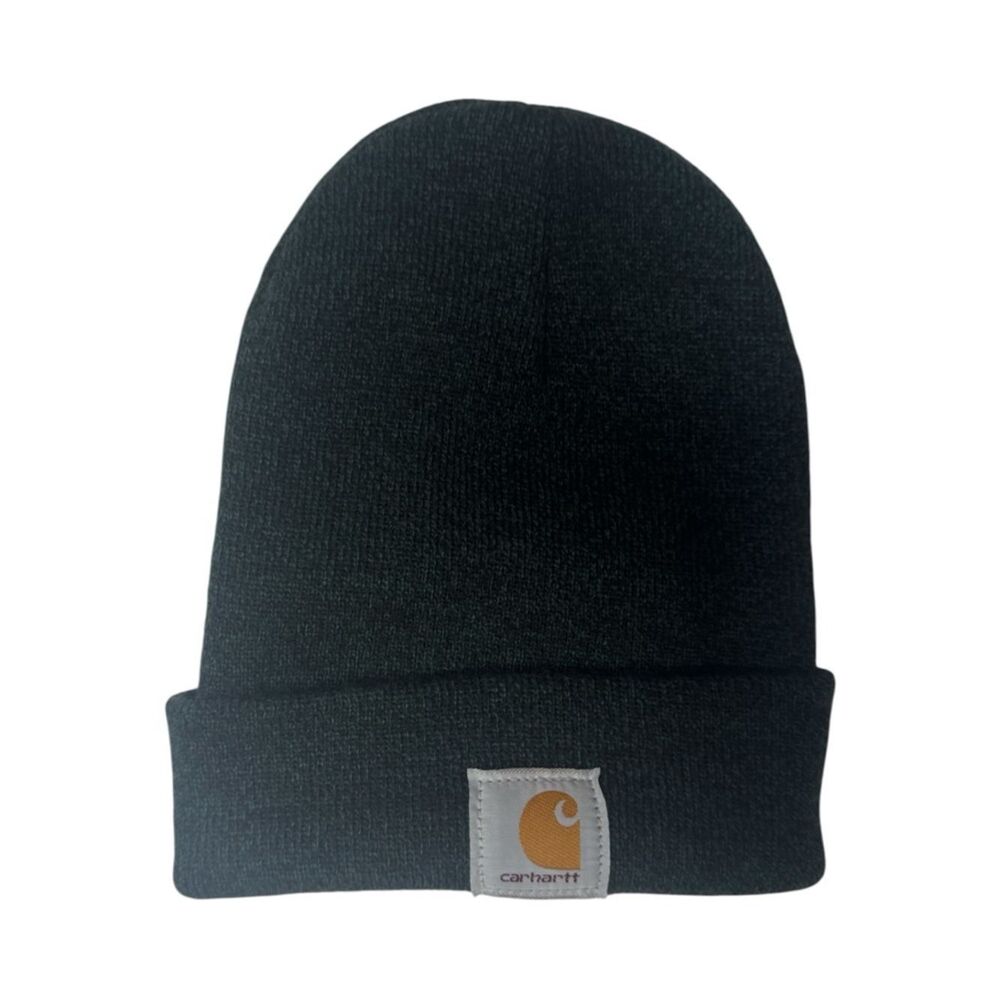 Carhartt Classic Black Beanie - Fold‎ Cuff